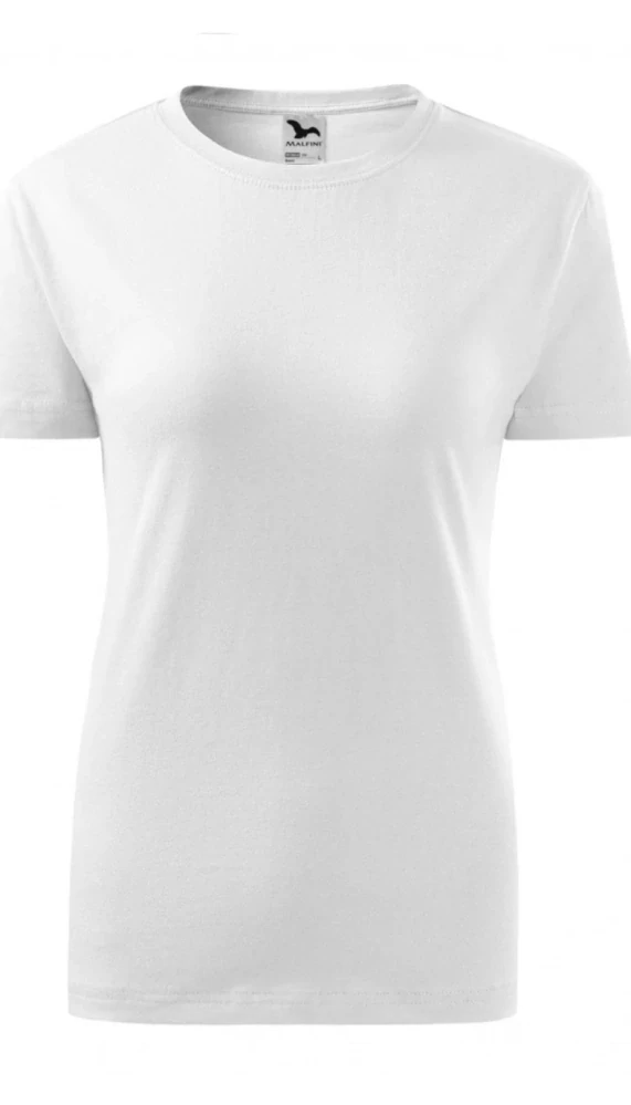 Růžové dámské tričko PLUS SIZE s vlastním motivem