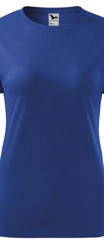 Růžové dámské tričko PLUS SIZE s vlastním motivem