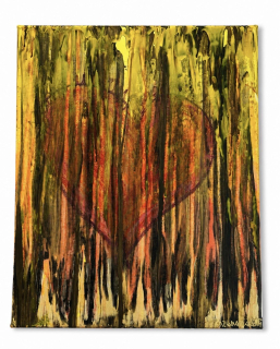Autorský obraz Srdce v bouři