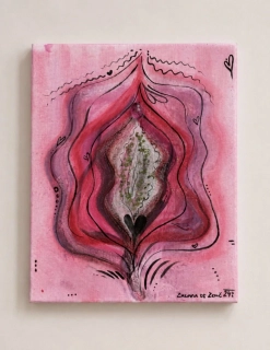Autorský obraz Vulva