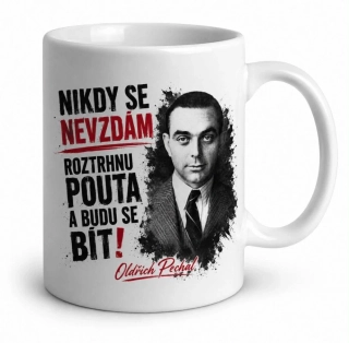 Keramický hrnek s autorským motivem Oldřich Pechal